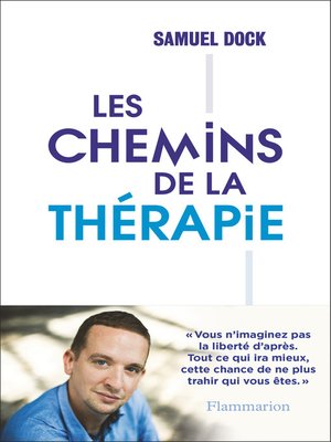 cover image of Les chemins de la thérapie